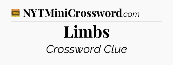Limbs - Eugene Sheffer Crossword