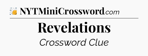 Revelations - 7 Little Words