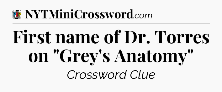 First name of Dr. Torres on 
