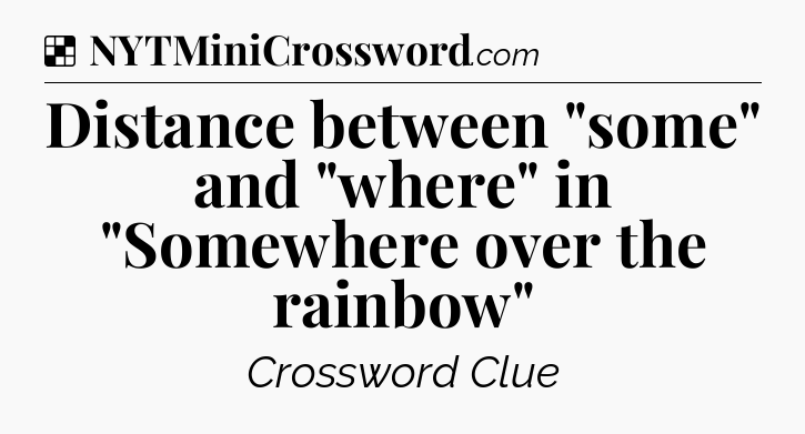 Solution: Distance between 