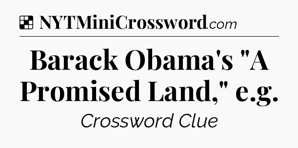 Solution: Barack Obama's 