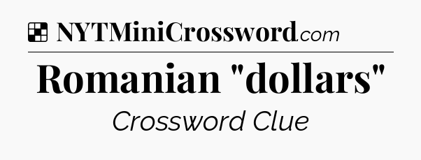 Solution: Romanian 