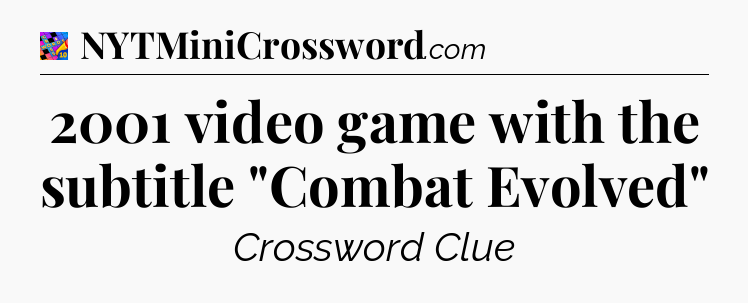 2001 video game with the subtitle 