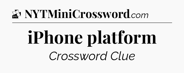 iPhone platform - Daily Themed Classic Crossword