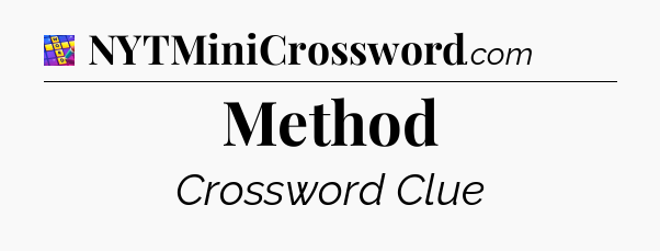 Method Codycross