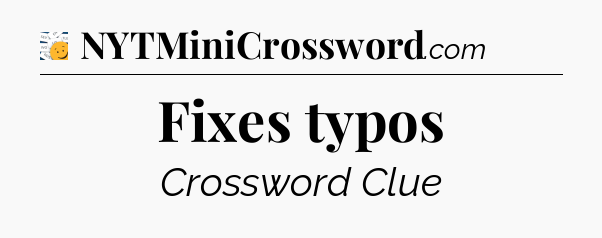 Fixes typos - 7 Little Words