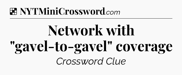 Solution: Network with 