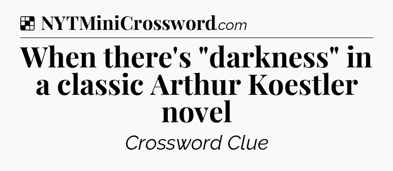 Solution: When there's 