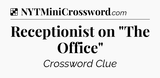 Solution: Receptionist on 