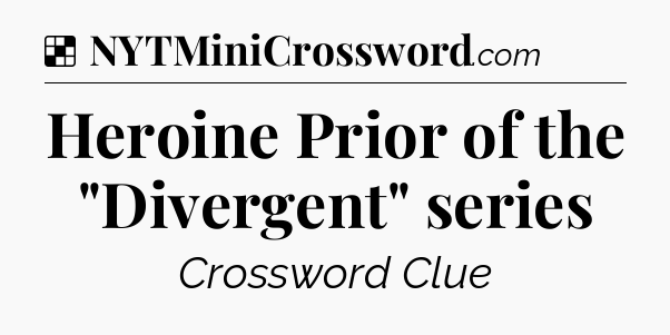 Solution: Heroine Prior of the 