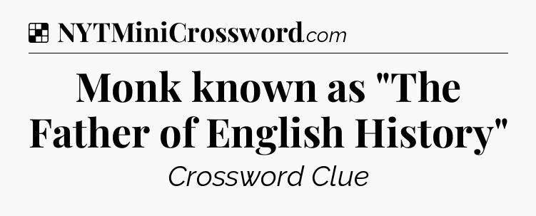 Solution: Monk known as 