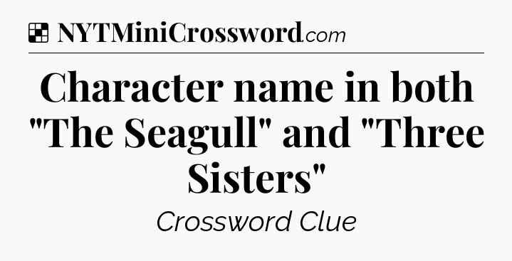 Solution: Character name in both 