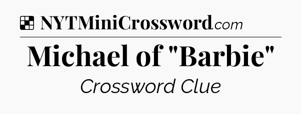 Solution: Michael of 