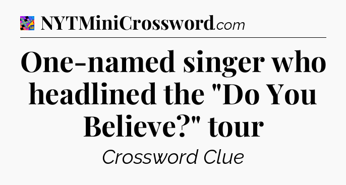 One-named singer who headlined the 