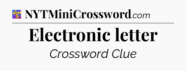 Electronic letter Codycross