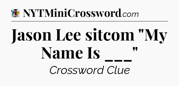 Jason Lee sitcom 