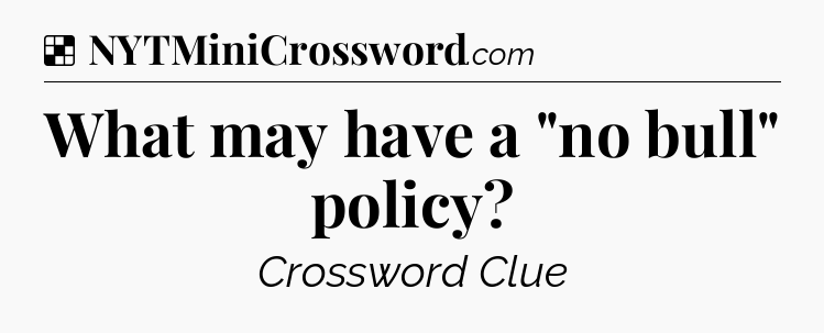 Solution: What may have a 