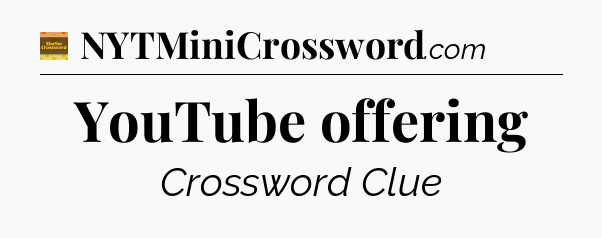 YouTube offering - Eugene Sheffer Crossword
