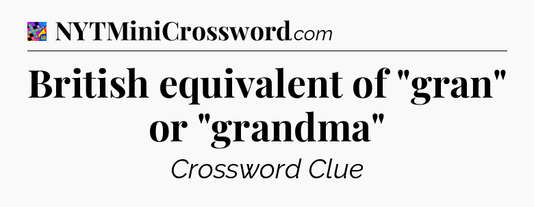 British equivalent of 