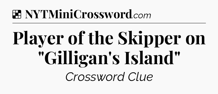 Solution: Player of the Skipper on 