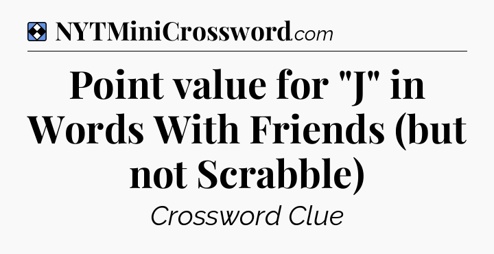 Solution: Point value for 