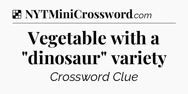 Solution: Vegetable with a 