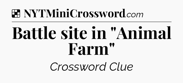 Solution: Battle site in 
