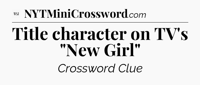 Title character on TV's 