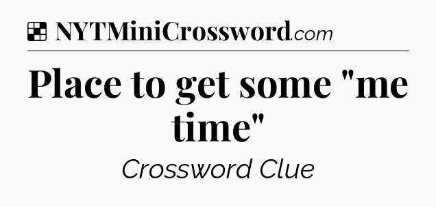 Solution: Place to get some 