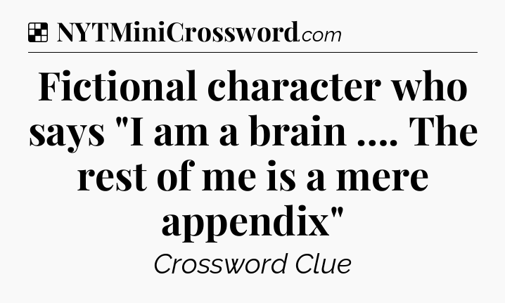 Fictional character who says 