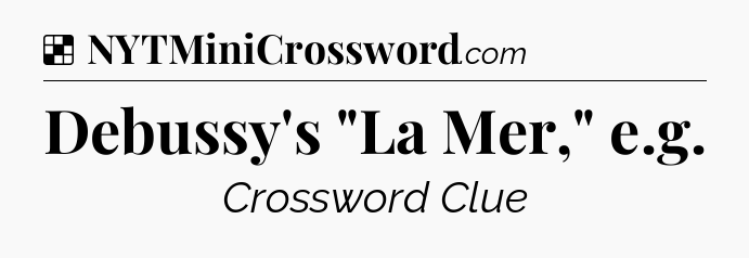 Solution: Debussy's 