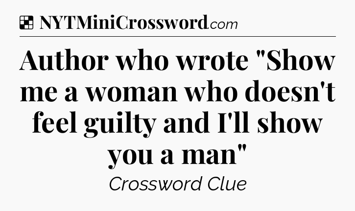 Solution: Author who wrote 