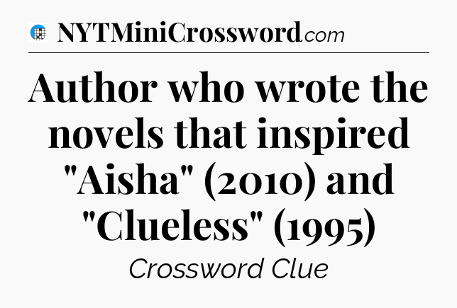 Author who wrote the novels that inspired 