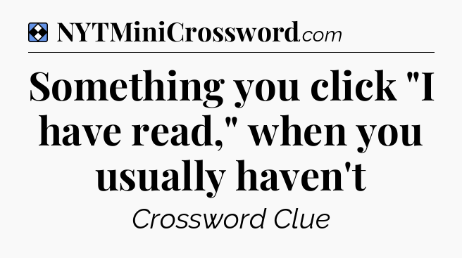 Solution: Something you click 