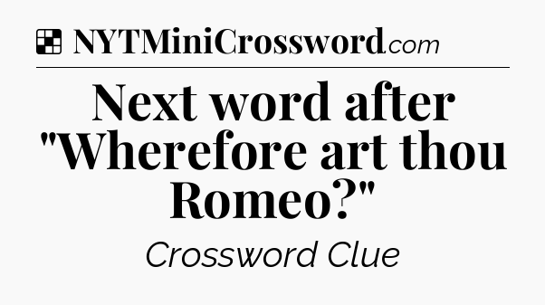 Solution: Next word after 