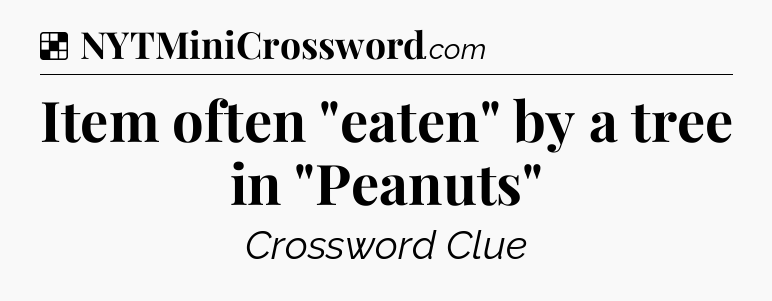 Solution: Item often 