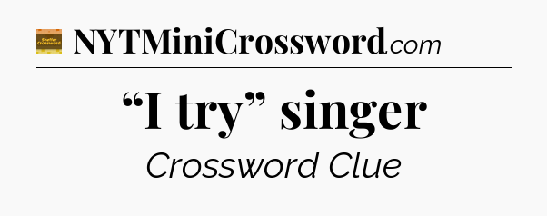 “I try” singer - Eugene Sheffer Crossword