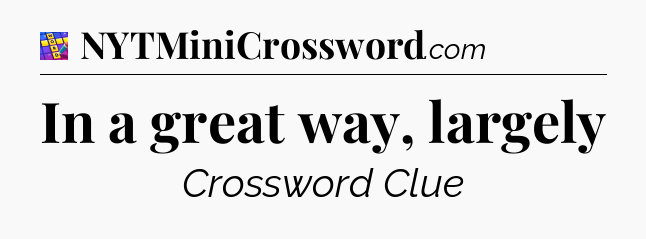 In a great way, largely Codycross