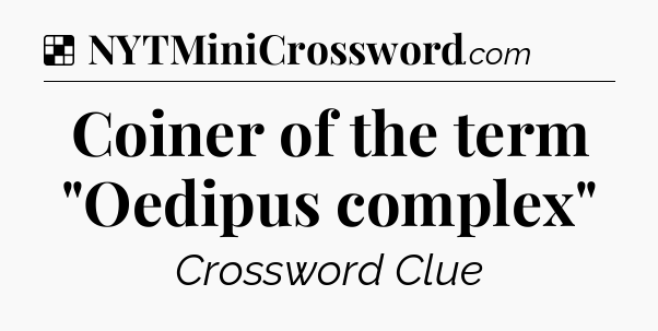 Solution: Coiner of the term 