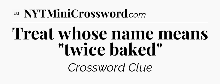 Treat whose name means 