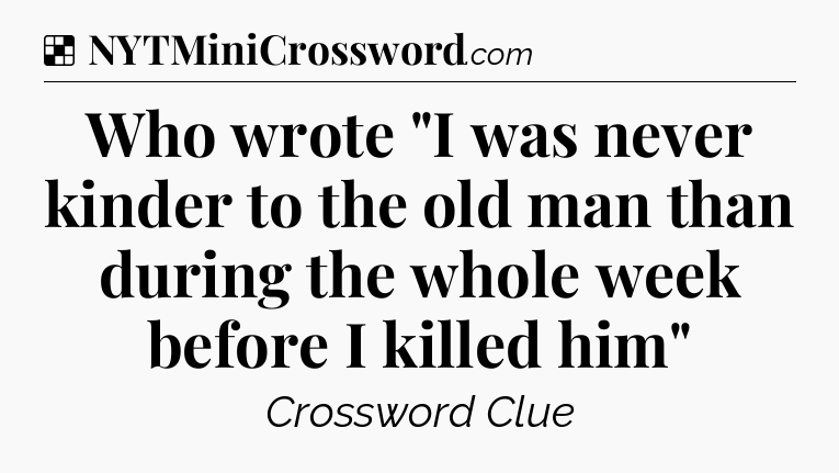 Solution: Who wrote 