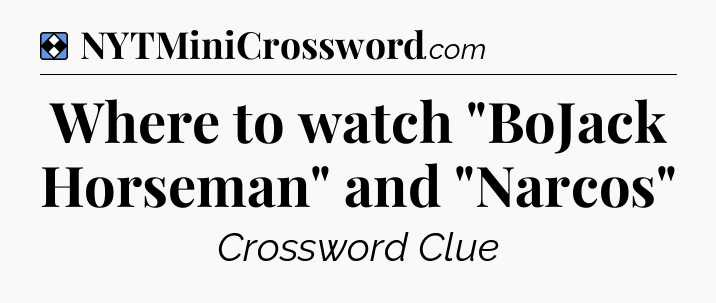 Solution: Where to watch 