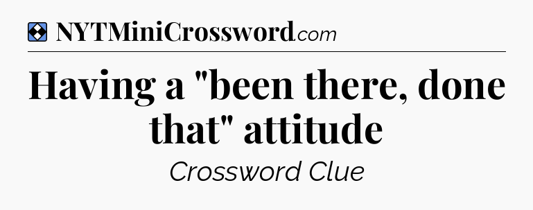 Solution: Having a 