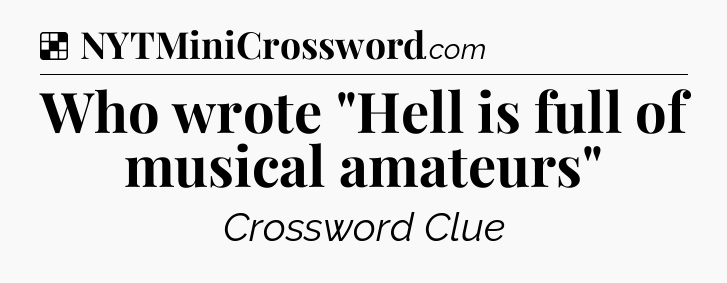Solution: Who wrote 