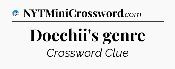 Doechii's genre Crossword Clue