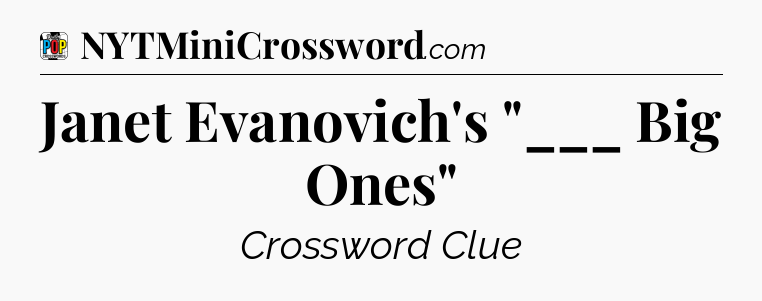 Janet Evanovich's 