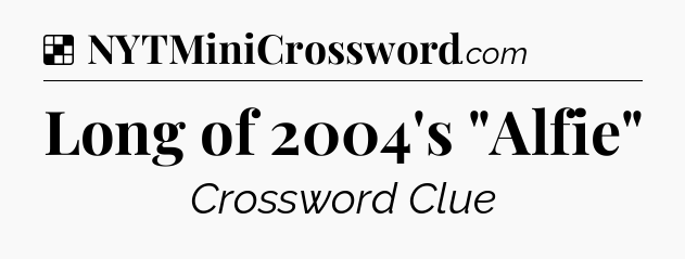 Solution: Long of 2004's 
