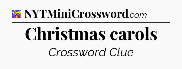 Christmas carols Codycross