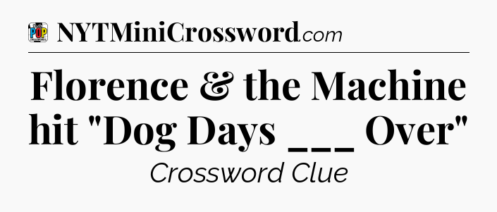 Florence & the Machine hit 