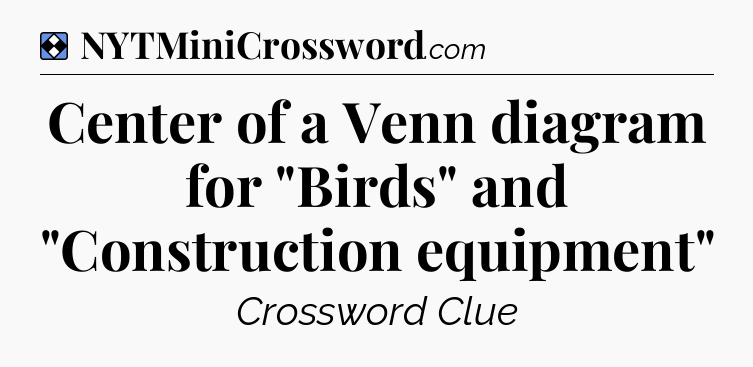 Solution: Center of a Venn diagram for 
